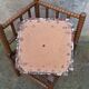 Turned wooden fireside chair