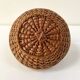 Rattan storage basket from the 50s/60s