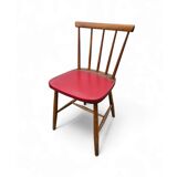 4 chaises à fuseaux des années 1960