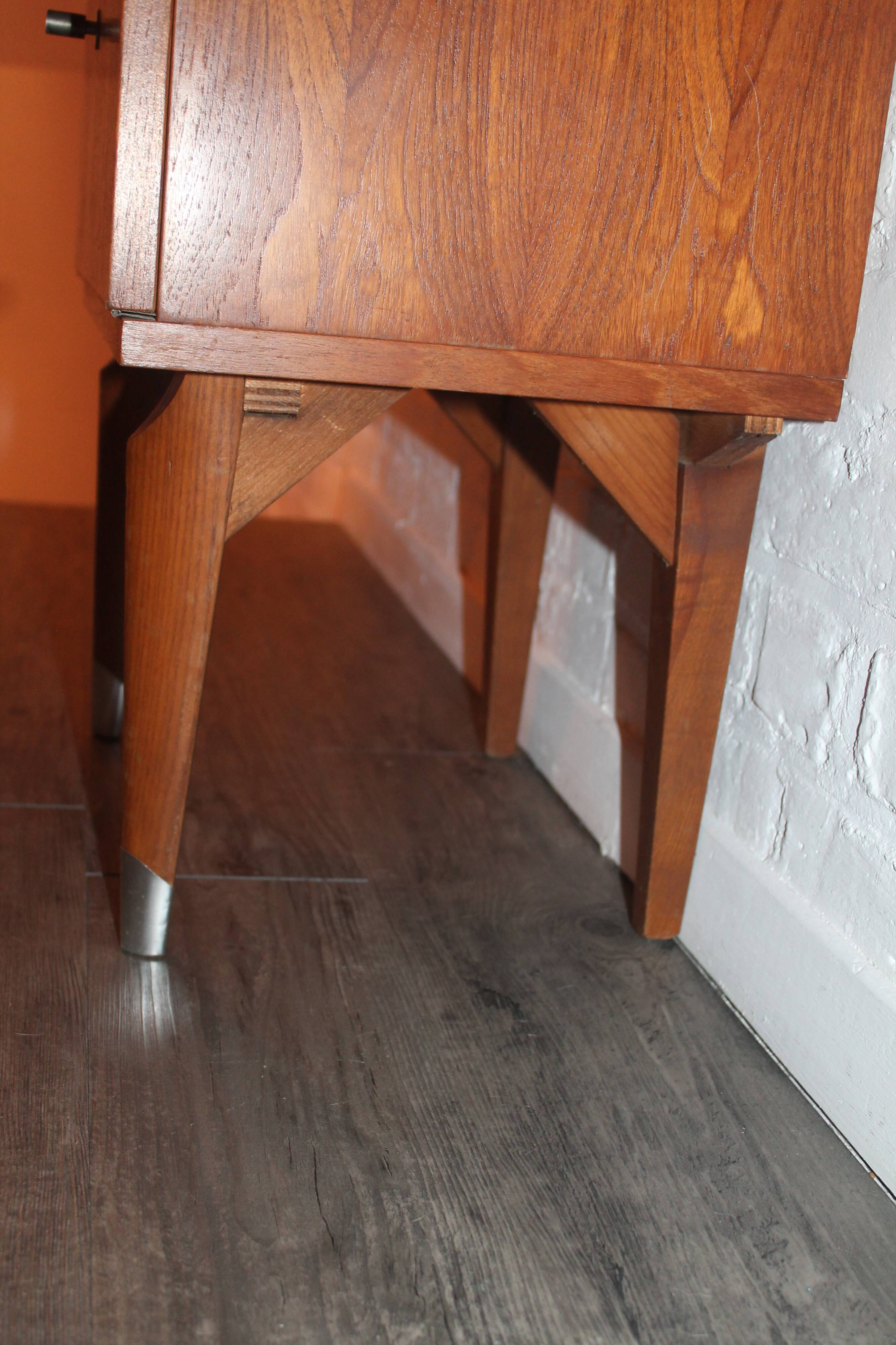 Old Vintage 60's bedside