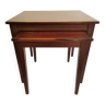 Ensemble de deux tables gigognes en palissandre du milieu du siècle conçues par Bent Silberg pour Furniture of Denmark.