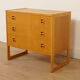 Commode vintage | 3 tiroirs | Arne Wahl Iversen | Chêne