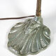 Vintage, lamp, lamp lamp bedside, lampe lamp table lamp metal and cast aluminum, shell, office, art deco lamp, table lamp