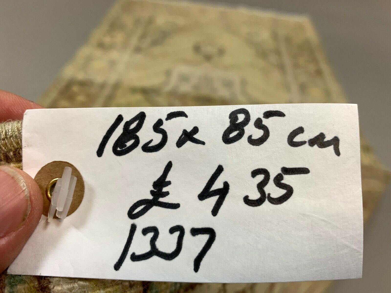 Turkish rug 185x85 cm wool