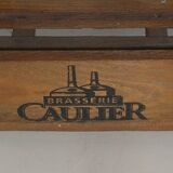 Caulier brewery wooden crate