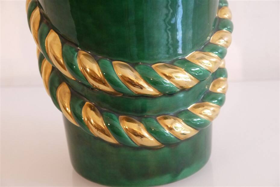 Art Deco vase in St Clement earthenware