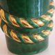 Vase art deco en faience de St clement