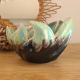 Flame ceramic planter