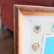 Taride world map of 1970 framed world map