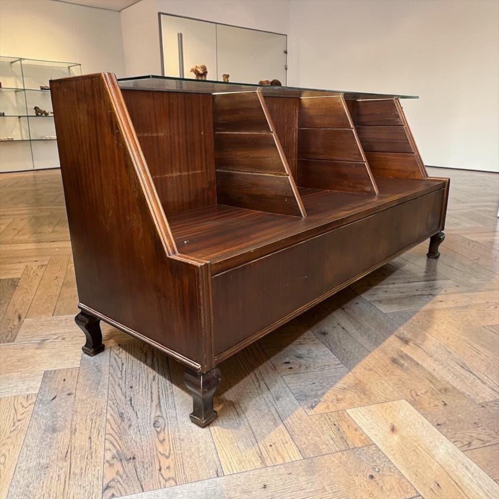 Vintage wooden shop counter/display counter