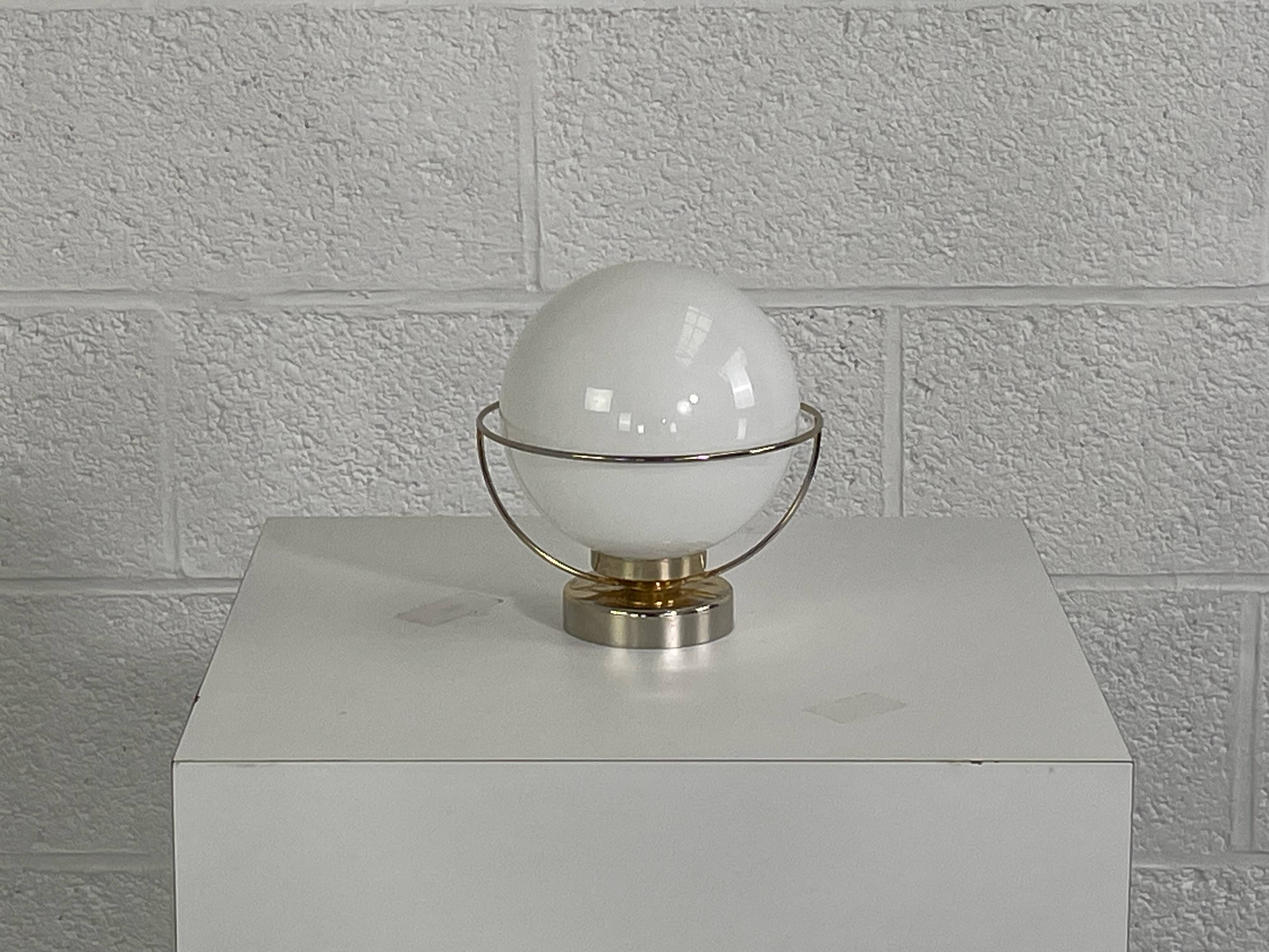 brass wall light from the 50s