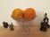 Old vintage glass fruit cup 1960