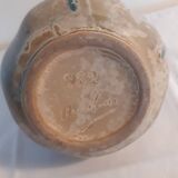Denbac stoneware vase with 3 handles