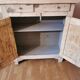 Buffet parisien vintage bois brut