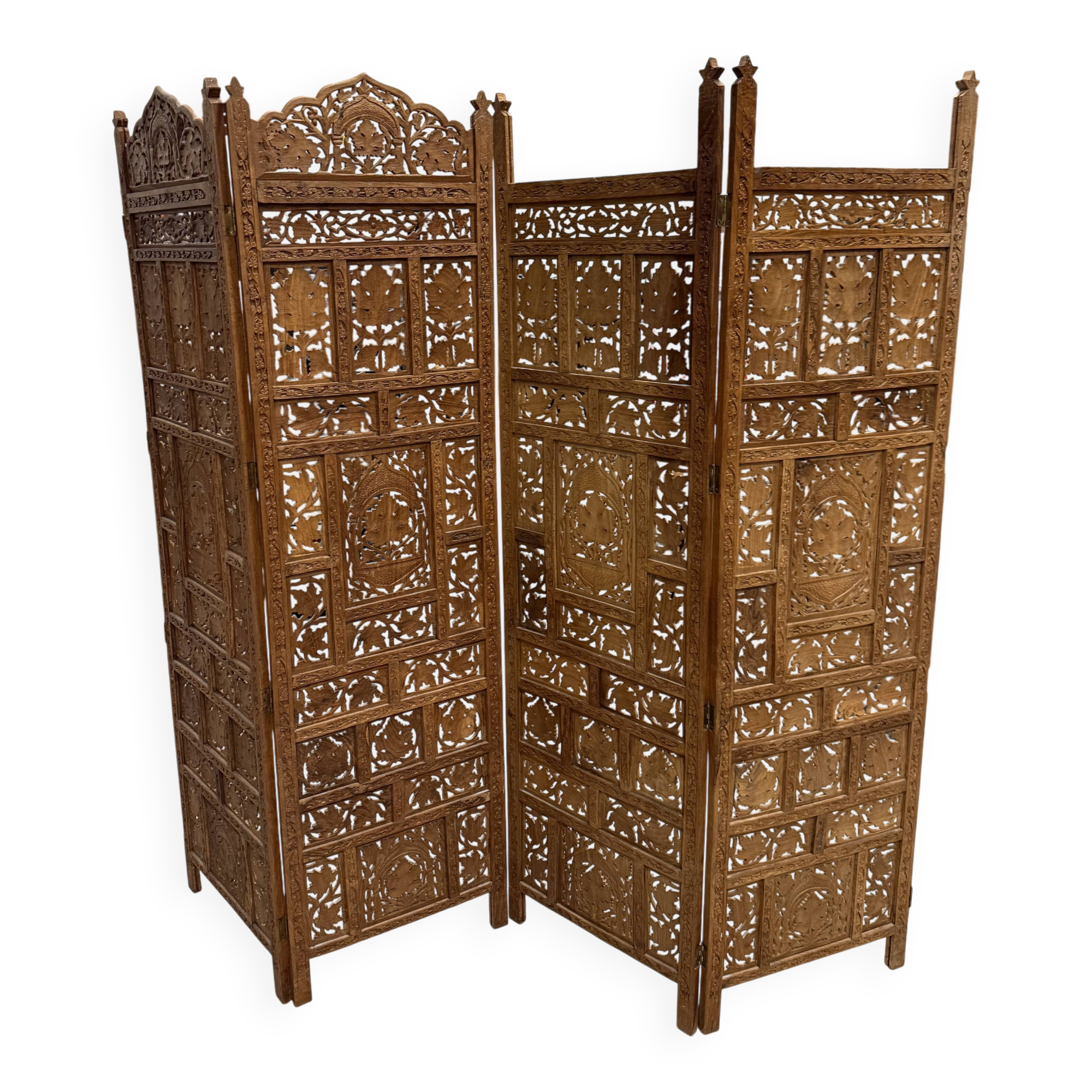 Set of 2 Indian screens