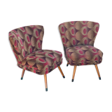 Paire de chaises de cocktail