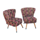 Pair of vintage cocktail chairs
