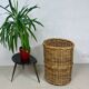 Extra Large Vintage Rattan Basket – Retro Decoration
