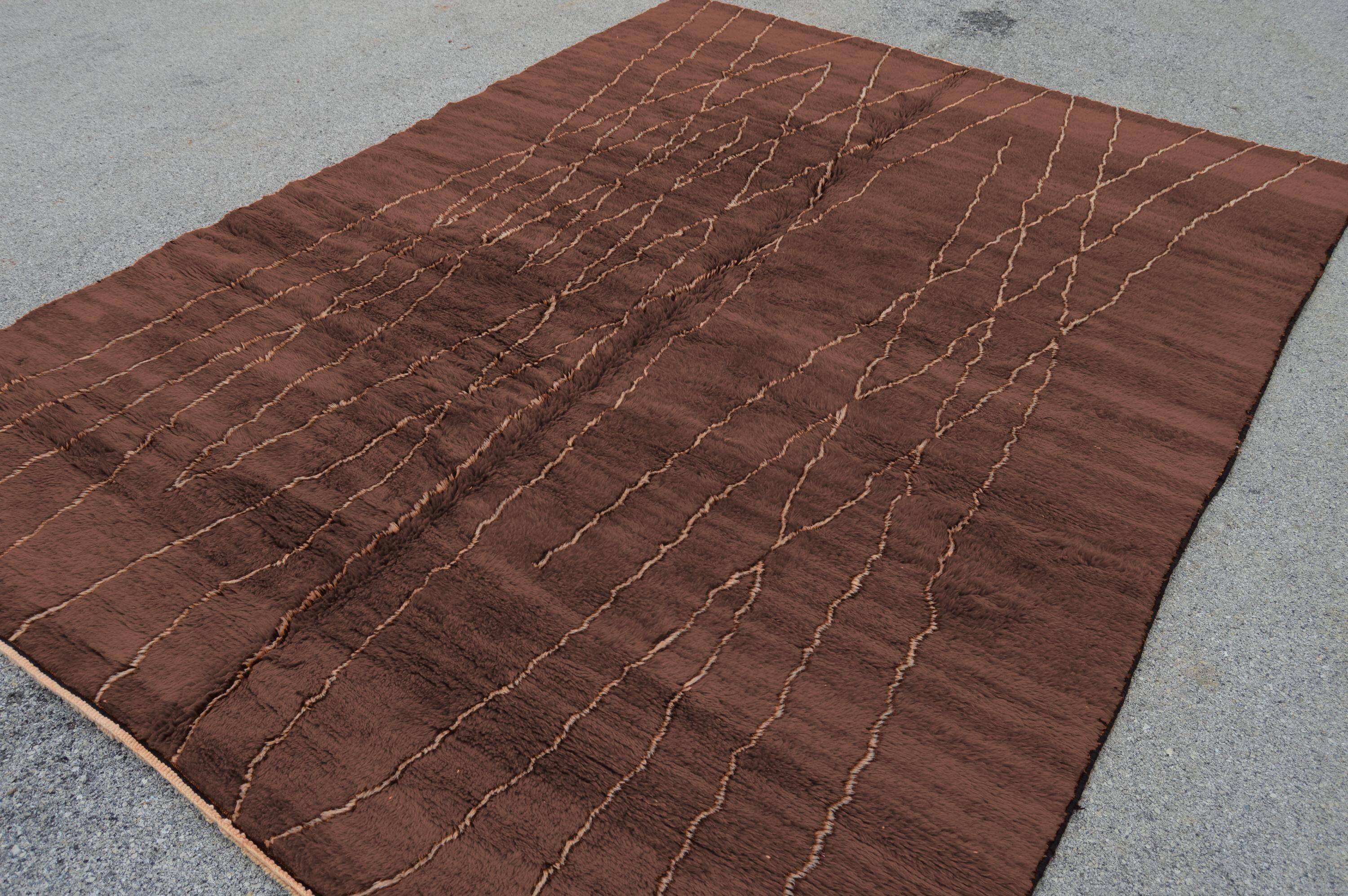 Handmade Moroccan rug 3 x 2 m