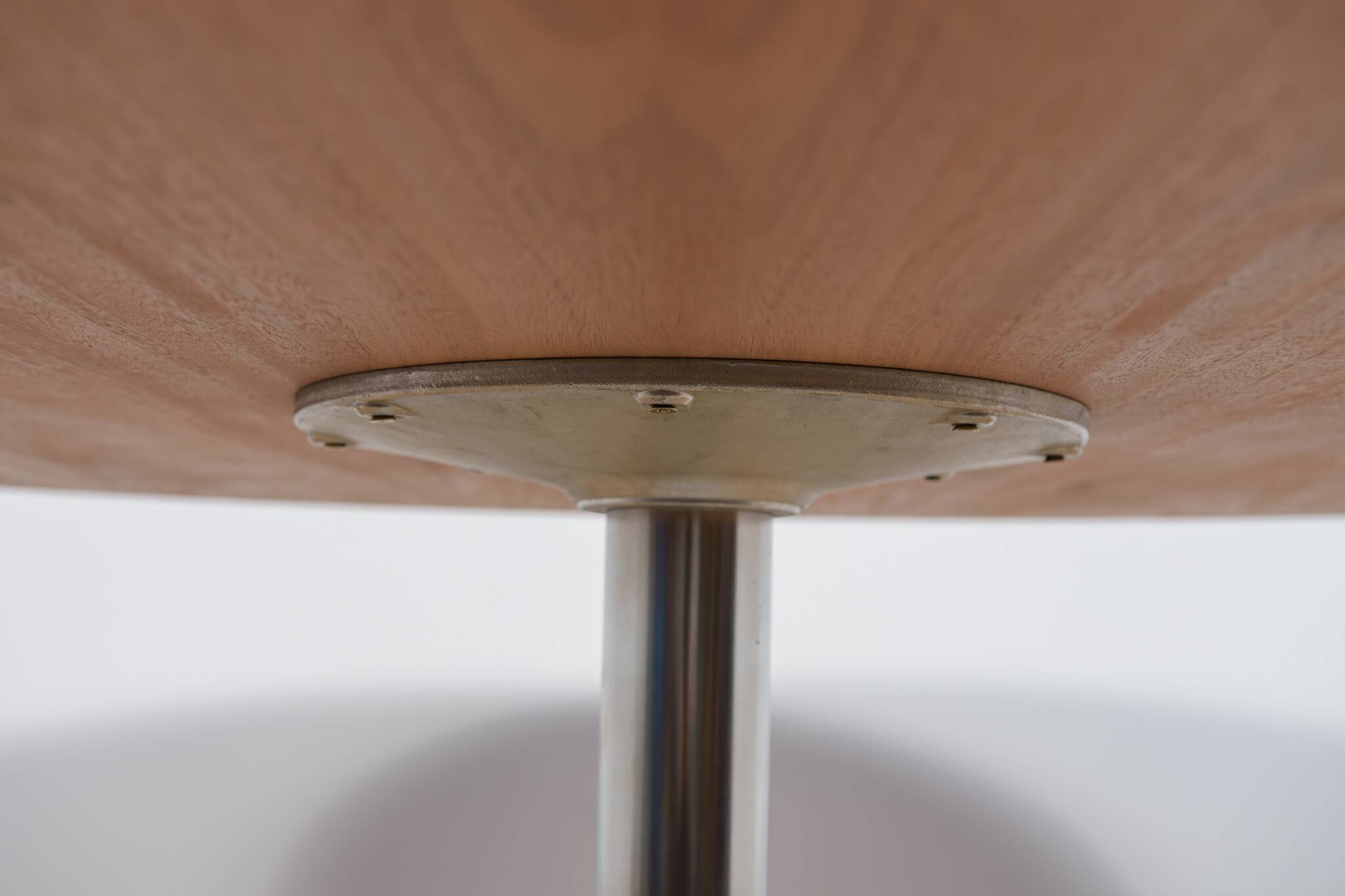 Mid-Century Teak Round Dining Table, 1970s