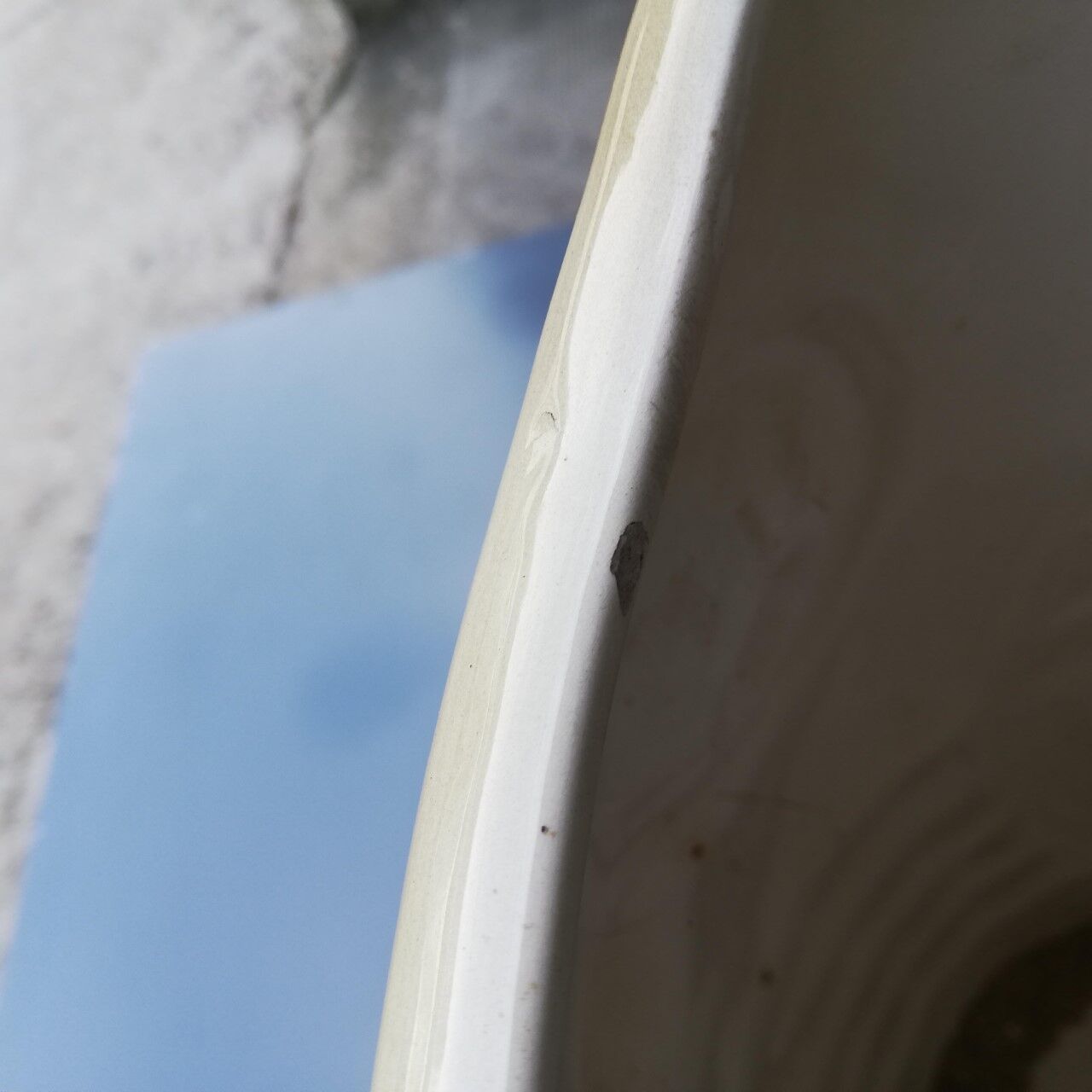 Vintage owl ceramic umbrella door