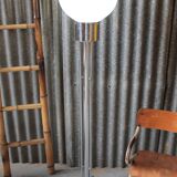 Lampadaire vintage chromé Murano Mazzega