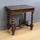 Small Oak Desk Table, Louis XIII Style – Mid-19th Century