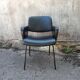 Black office chair in imitation leather