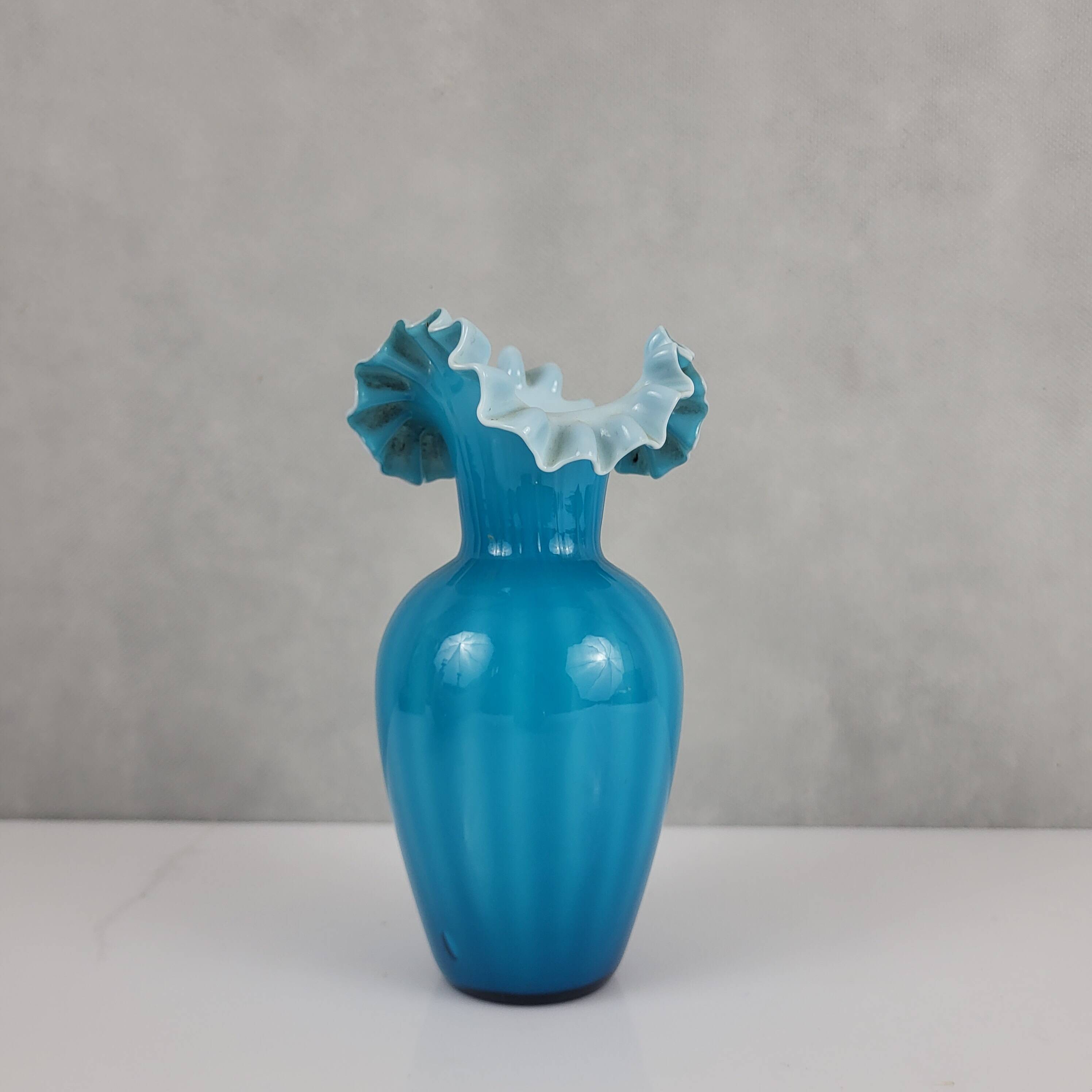 Blown glass vase