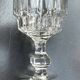 3 wine/water glasses 13.5 cm Cristal d'Arques model Louvre Vintage