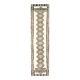 Vintage Turkish Hand-Knotted Wool Cotton White Runner Rug 78x354