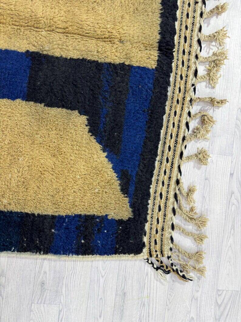 Large handmade wool rug