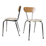 Pair of formica chairs