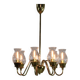 Swedish design ceiling lamp by Hans Agne Jakobsson
