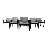 Vintage armchairs by Gerd Lange, 1970s - set of 6