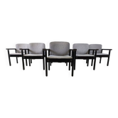 Vintage armchairs by Gerd Lange, 1970s - set of 6