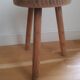 Tabouret de ferme tripode