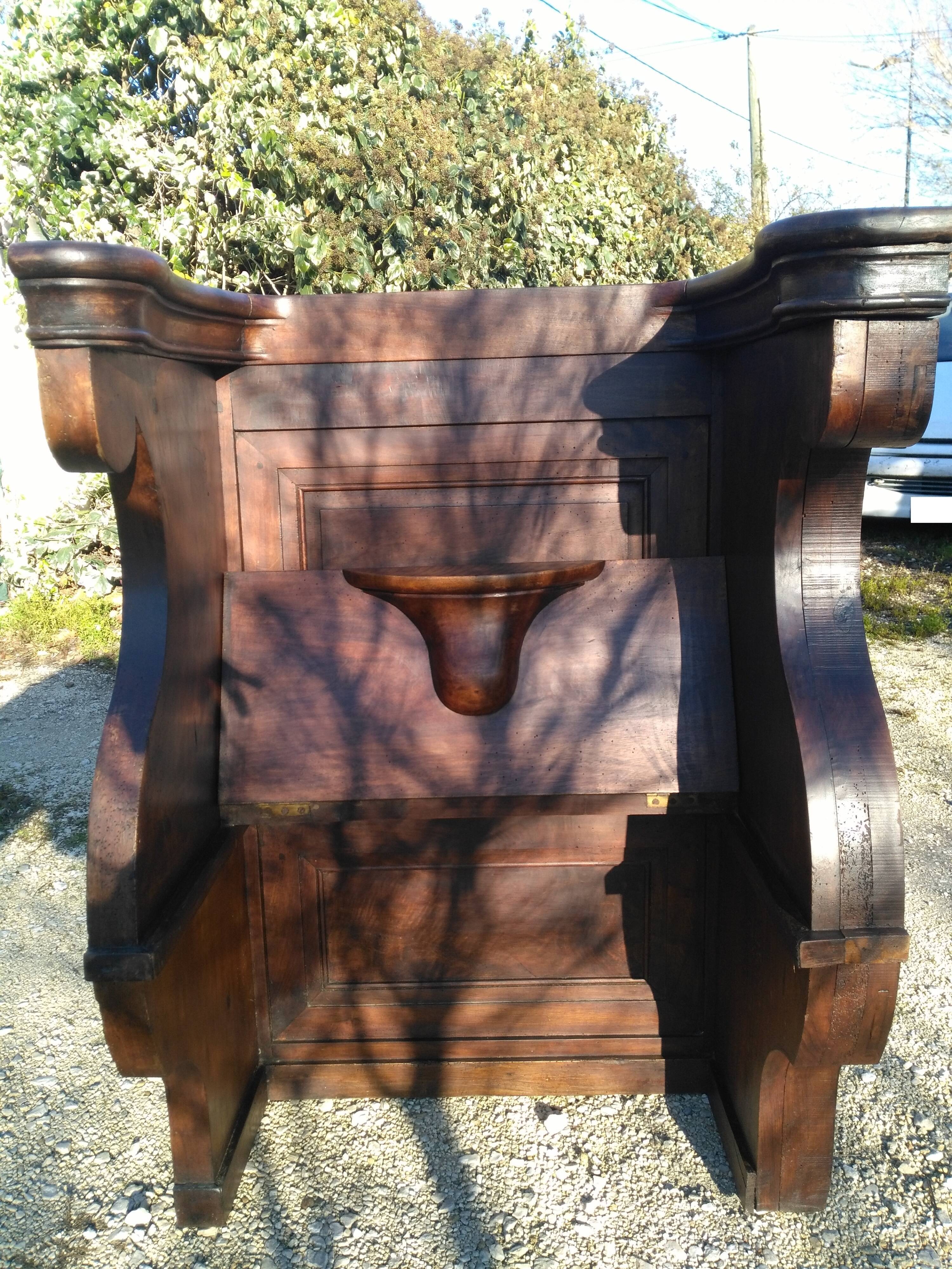 Church armchair stalle