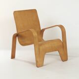 Lawo 1 armchair by han pieck for lawo ommen in 1946 (no. 829) | birchwood, rare find