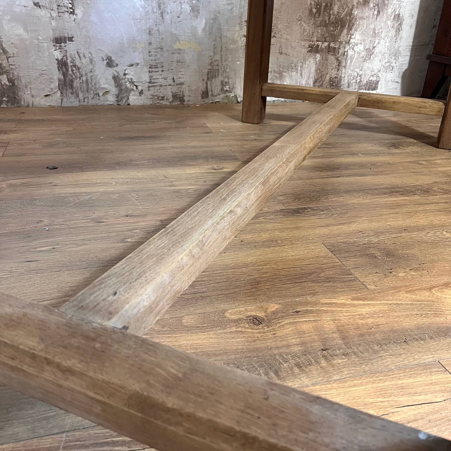 Oak farmhouse table