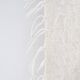 1970s Vintage White Siirt Kilim Blanket Rug 4'2" X 6'2"