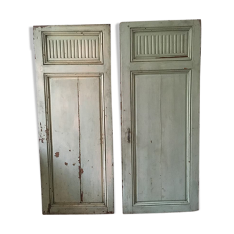 Pair of old doors