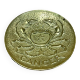 Ancien vide poche bronze s max le verrier signe astrologique" cancer " art deco