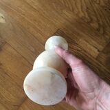 White marble vase