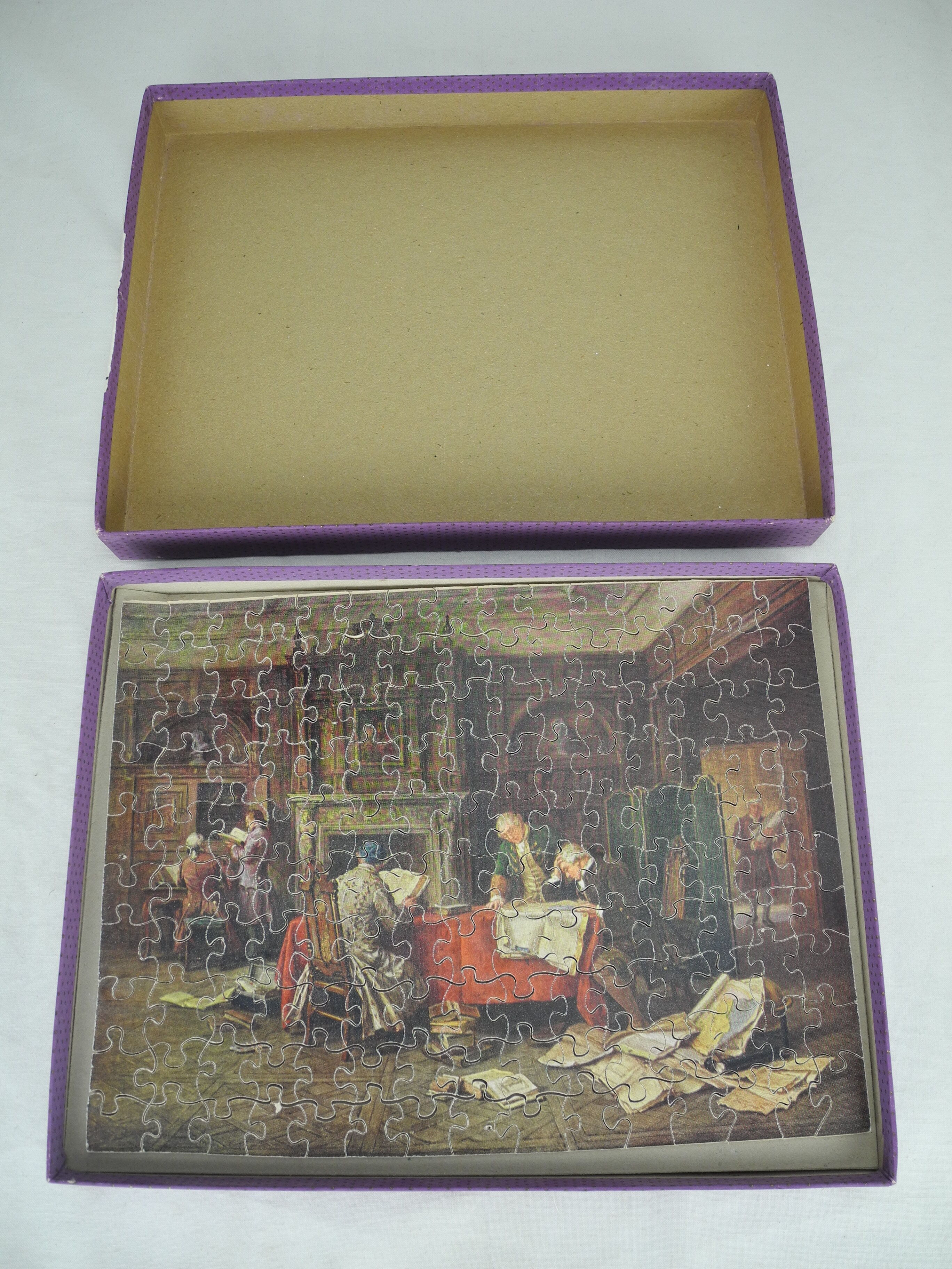 Toy game old puzzle vera paris