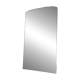 Grand miroir vintage scandinave