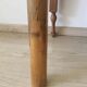Old restored wooden desk