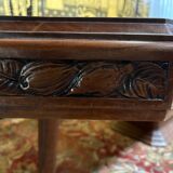 Art deco dining table central leg