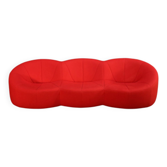 Ligne Roset - (6) pumpkin 3-seater sofa by Pierre Paulin