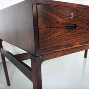 Mid-Century Danish Rio Model Jakaranda Rosewood Desk by Arne Wahl Iversen for Vinde, 1960s